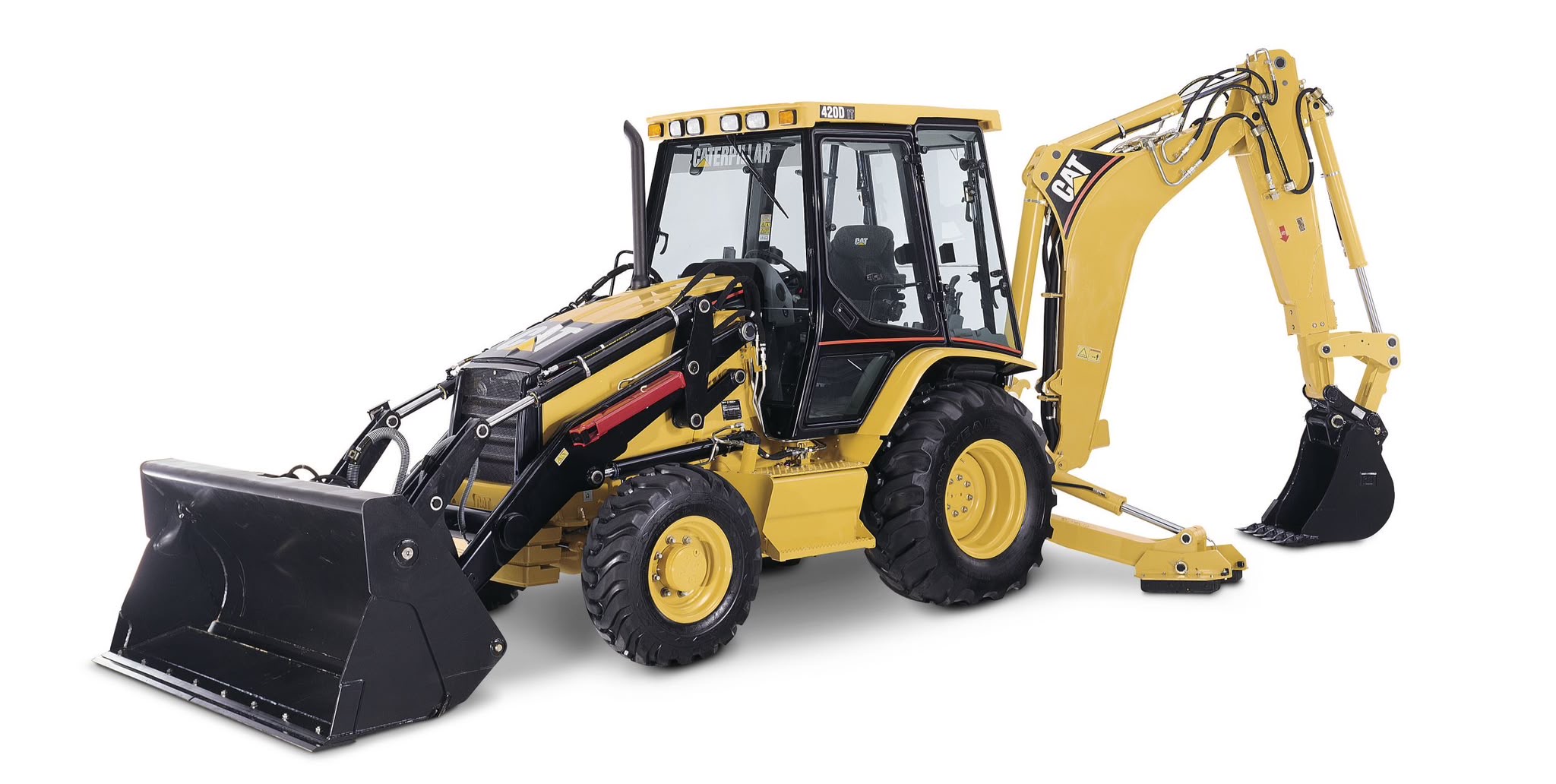 Backhoe available to rent